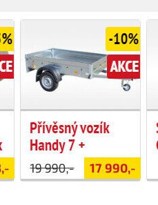 Přívěsný vozík Handy 7 + - UNI HOBBY akcniletaky.com