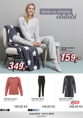 akční leták Kik textil 11.10.2021-11.11.2021