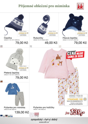akční leták Kik textil 11.10.2021-11.11.2021