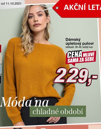 Dámský úpletový pulovr
