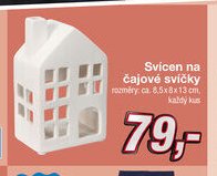 Svícen na čajové svíčky