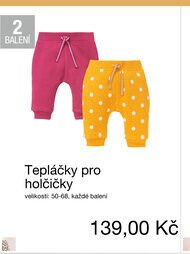 Tepláčky pro holčičky