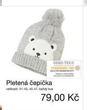 Pletená čepička