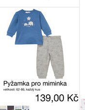 Pyžamka pro miminka