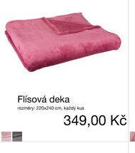 Flísová deka