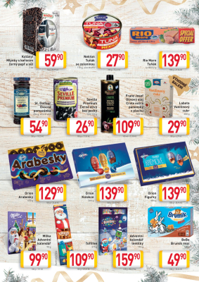 akční leták BILLA 25.10.2021-27.12.2021