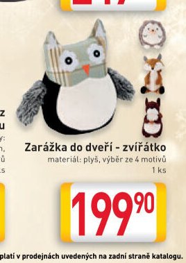 Zarážka do dveří - zvířátko