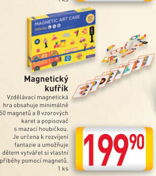 Vzdělávací hra Magnetický kufřík MierEdu