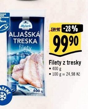 Filety z tresky