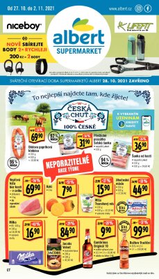 akční leták Albert 27.10.2021-2.11.2021