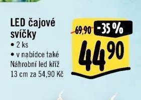 LED čajové svíčky