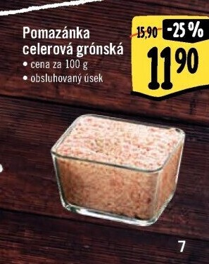 Celerová pomazánka - grónská