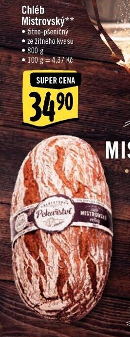 Mistrovský chléb Albert