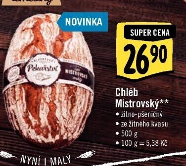 Mistrovský chléb Albert