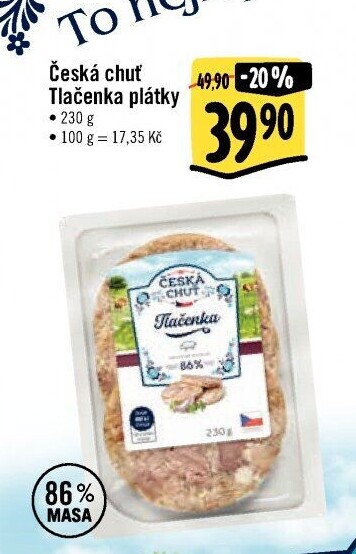 Tlačenka Česká chuť