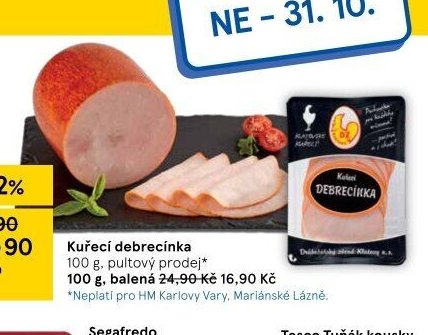 Kuřecí debrecínka