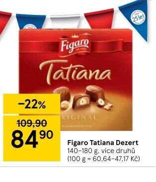 Figaro Tatiana Dezert 140-180 g