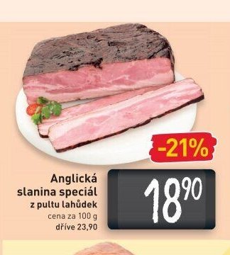 Anglická slanina speciál