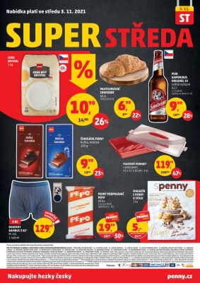 akční leták Penny Market 27.10.2021-3.11.2021