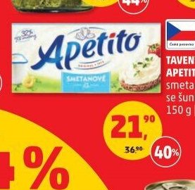 Tavený sýr Apetito