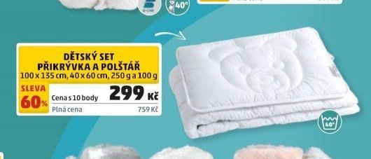 DĚTSKÝ SET PŘIKRÝVKA A POLŠTÁŘ