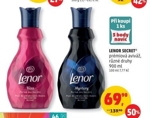 Lenor Secret aviváž