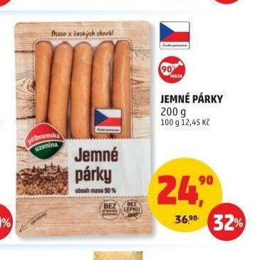 Jemné párky