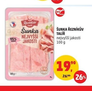 Šunka Řezníkův talíř