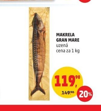 Makrela Gran Mare uzená