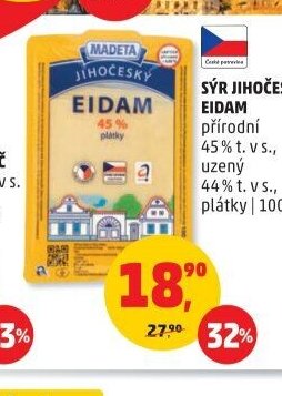 Sýr Jihočeský Eidam