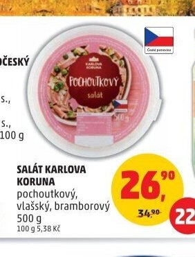 Salát Karlova Koruna