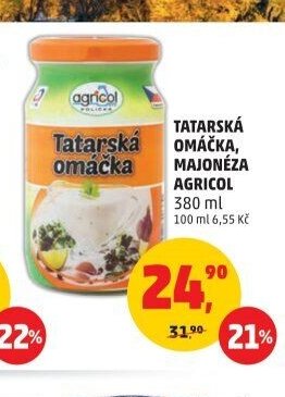 Tatarská omáčka Agricol