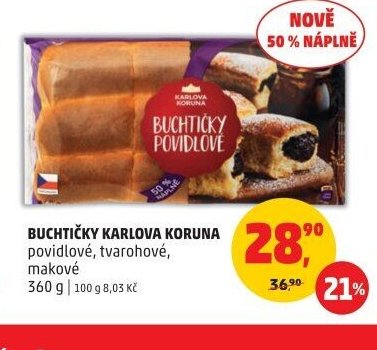 Buchtičky Karlova Koruna
