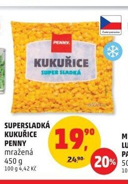 SUPERSLADKÁ KUKUŘICE PENNY