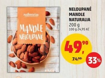 NELOUPANÉ MANDLE NATURALIA 200 g