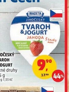 Jihočeský tvaroh & jogurt 135 g