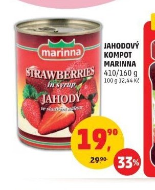 Jahodový kompot Marinna