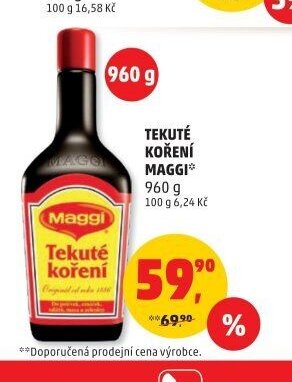 TEKUTÉ KOŘENÍ MAGGI