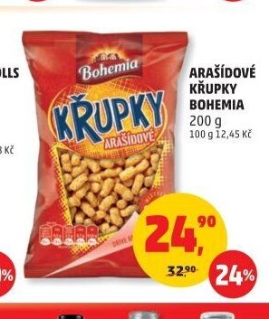 ARAŠÍDOVÉ KŘUPKY BOHEMIA