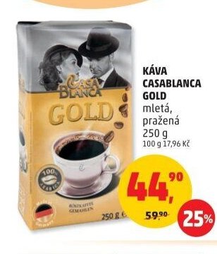 KÁVA CASABLANCA GOLD