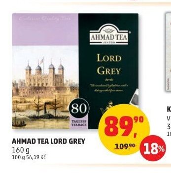 AHMAD TEA LORD GREY