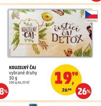 KOUZELNÝ ČAJ
