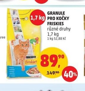 Granule pro kočky Friskies
