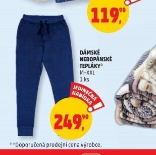 Dámské nebopánské tepláky