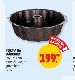 FORMA NA BÁBOVKU