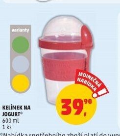 KELÍMEK NA JOGURT
