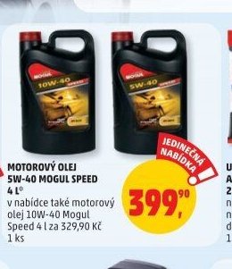 MOTOROVÝ OLEJ 5W-40 MOGUL SPEED