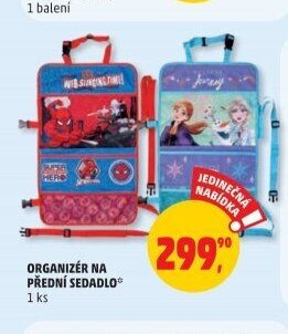 ORGANIZÉR NA PŘEDNÍ SEDADLO