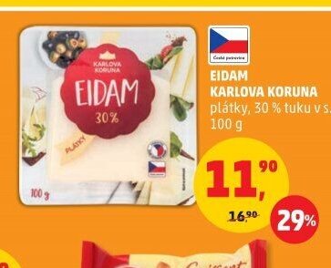 EIDAM KARLOVA KORUNA plátky