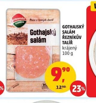Gothajský salám řezníkův talíř